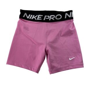 Nike Pro Youth Pink Training Shorts Athletic Dri-FIT Size XL NEW